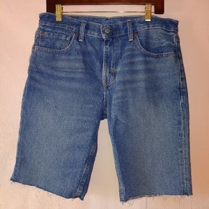 Levi's 511 shorts cut off size 32